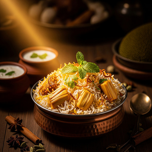 Kathal  Jackfruit  Biryani