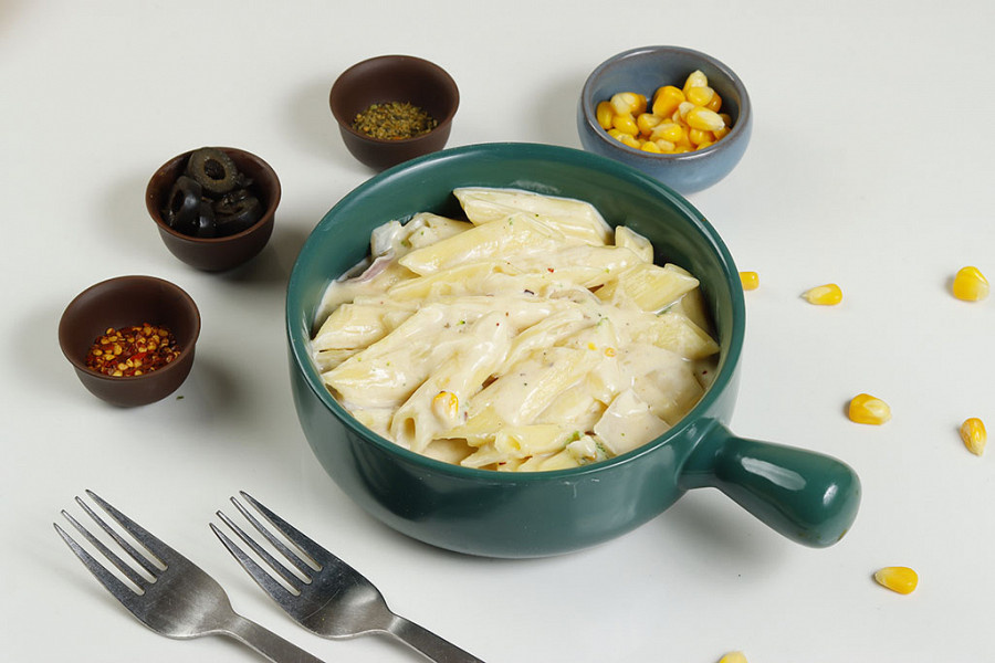 Penne Alfredo White Sauce