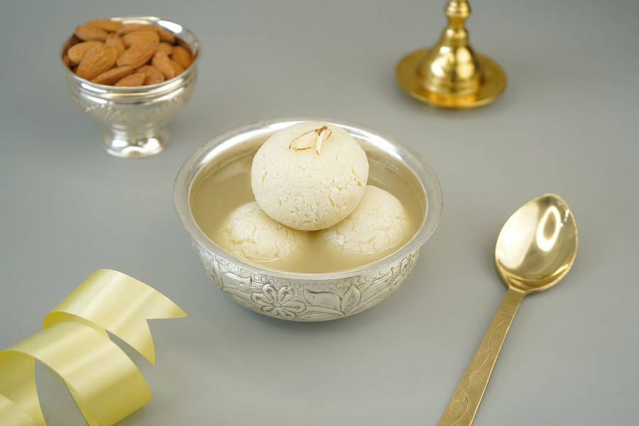 Sponge Rasgulla